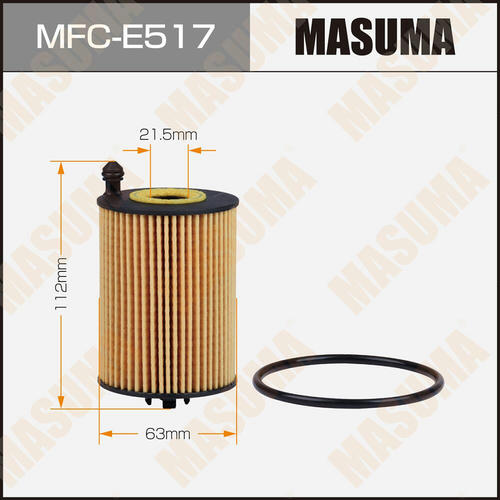 Фильтр масляный Masuma (вставка), MFC-E517