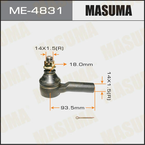 Наконечник рулевой Masuma, ME-4831