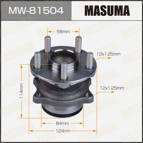 Ступичный узел Masuma, MW-81504