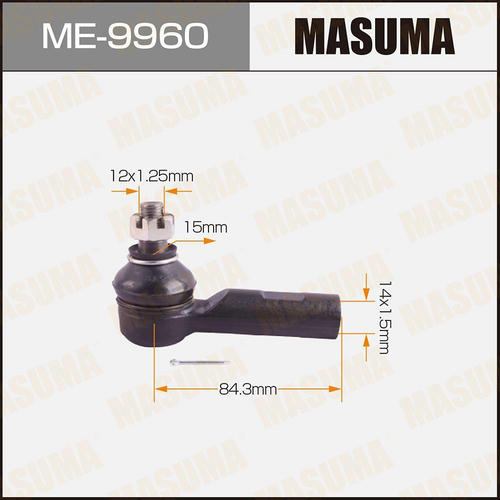 Наконечник рулевой Masuma, ME-9960