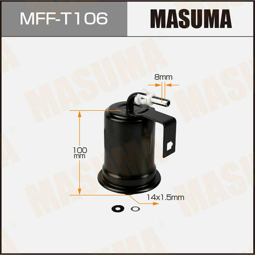 Фильтр топливный Masuma, MFF-T106