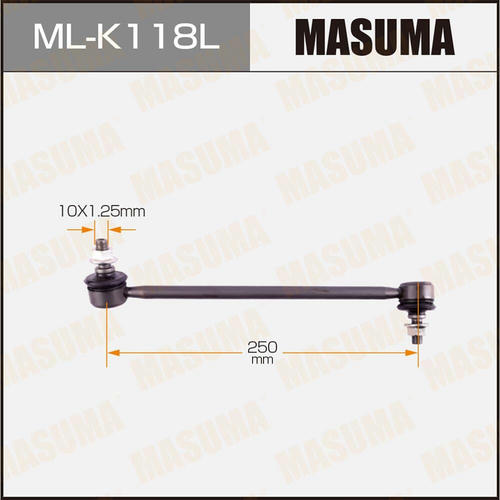 Стойка (линк) стабилизатора Masuma, ML-K118L