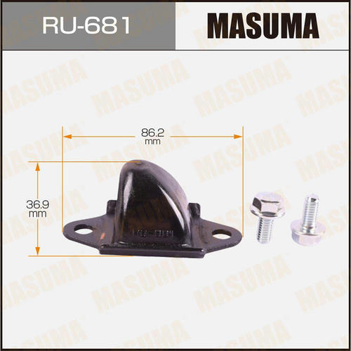 Отбойник (демпфер) резиновый Masuma, RU-681