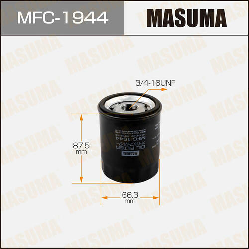 Фильтр масляный Masuma, MFC-1944
