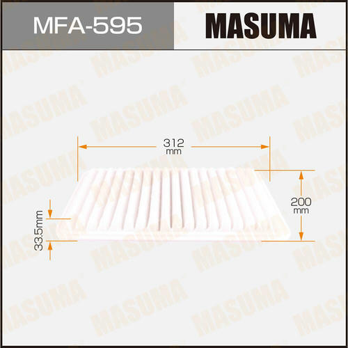 Фильтр воздушный Masuma, MFA-595