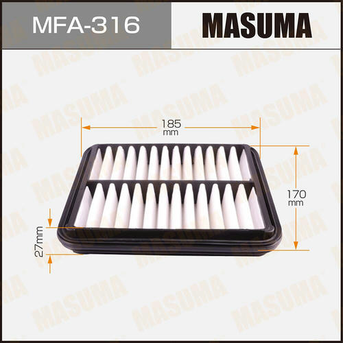 Фильтр воздушный Masuma, MFA-316