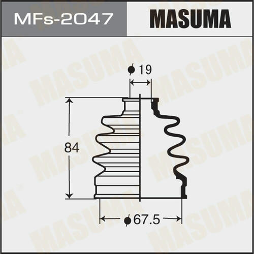 Пыльник ШРУСа Masuma (силикон), MFs-2047