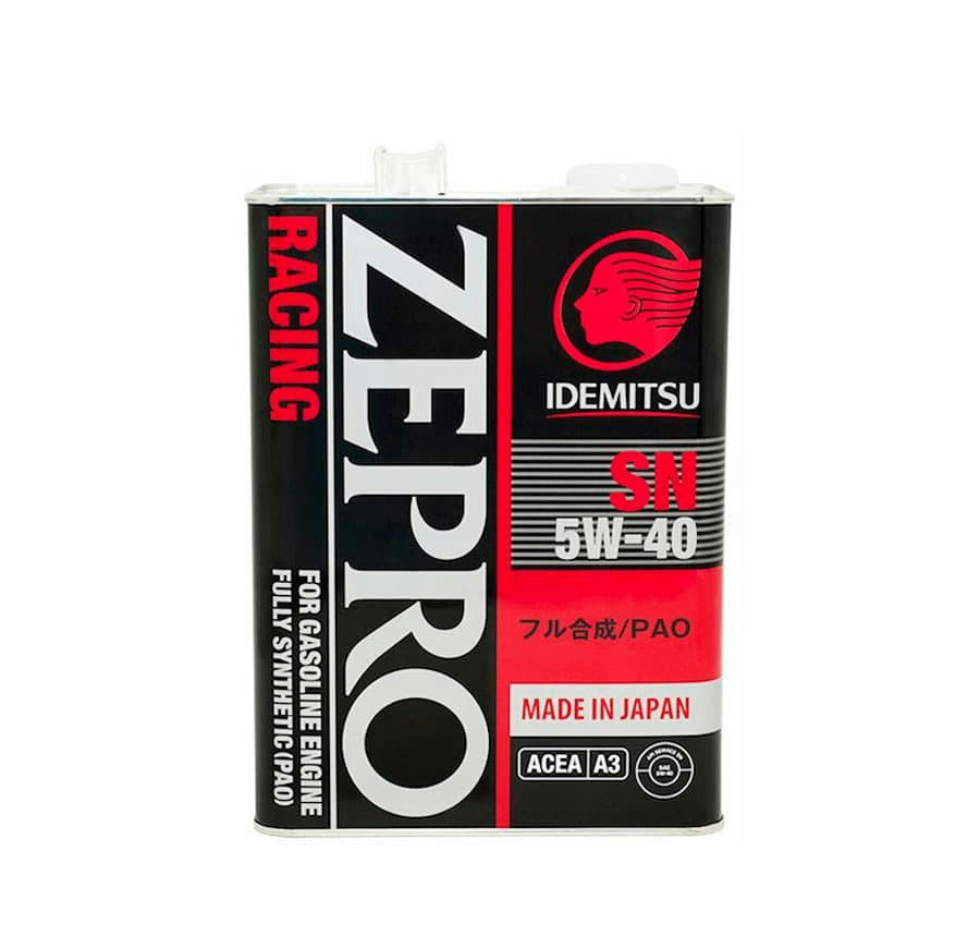 Масло моторное IDEMITSU Zepro Racing 5W40 синтетическое 4л 3585004
