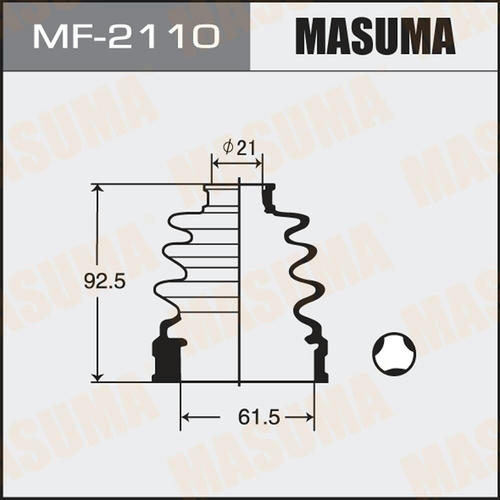 Пыльник ШРУСа Masuma (резина), MF-2110