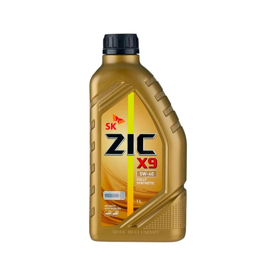 Масло моторное ZIC X9 5W40 синтетическое 1л 132902