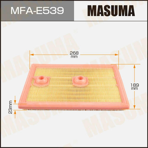 Фильтр воздушный Masuma, MFA-E539