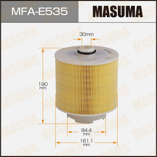 Фильтр воздушный Masuma, MFA-E535