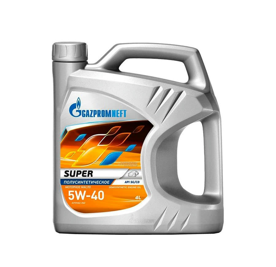 Масло моторное Gazpromneft Super 5W40 полусинтетическое 4л 2389901316