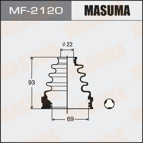 Пыльник ШРУСа Masuma (резина), MF-2120