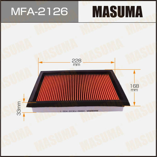 Фильтр воздушный Masuma с пропиткой маслом, MFA-2126