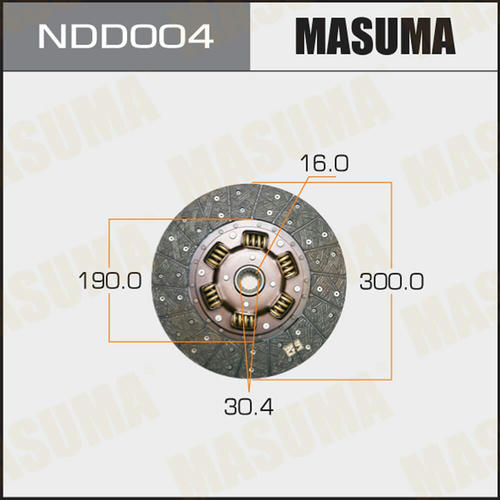 Диск сцепления Masuma, NDD004