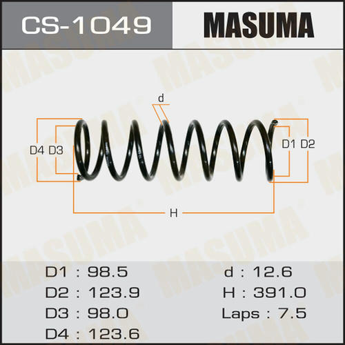 Пружина подвески Masuma, CS-1049