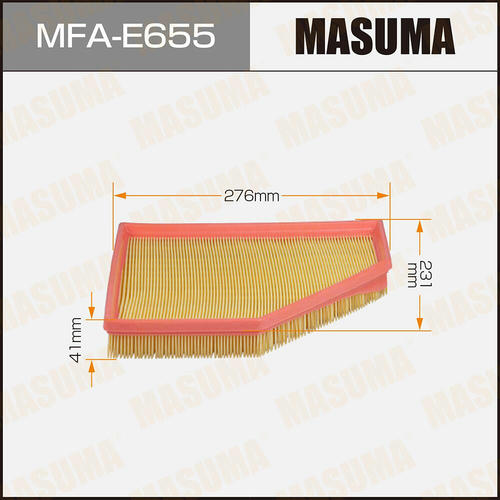 Фильтр воздушный Masuma, MFA-E655
