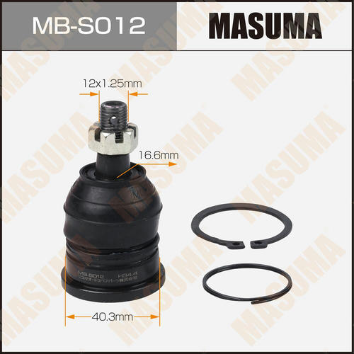 Опора шаровая Masuma, MB-S012