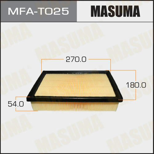 Фильтр воздушный Masuma, MFA-T025
