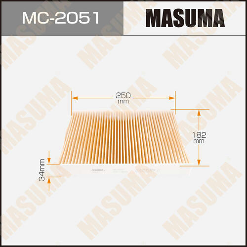 Фильтр салонный Masuma, MC-2051