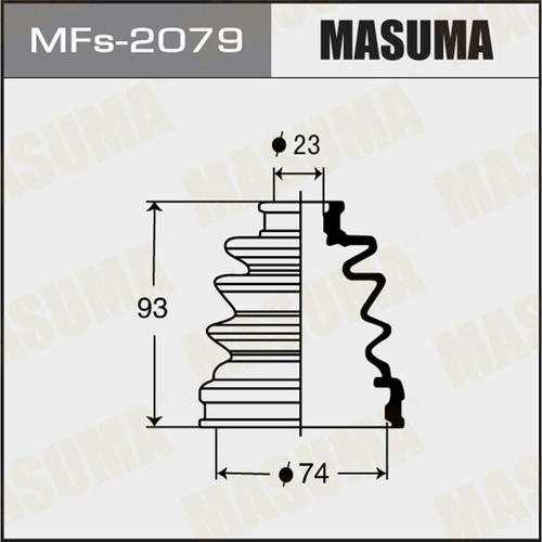 Пыльник ШРУСа Masuma (силикон), MFs-2079