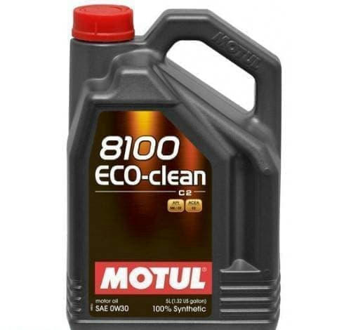 Масло Motul 8100 Eco-clean 0W30 моторное синтетическое 5 л