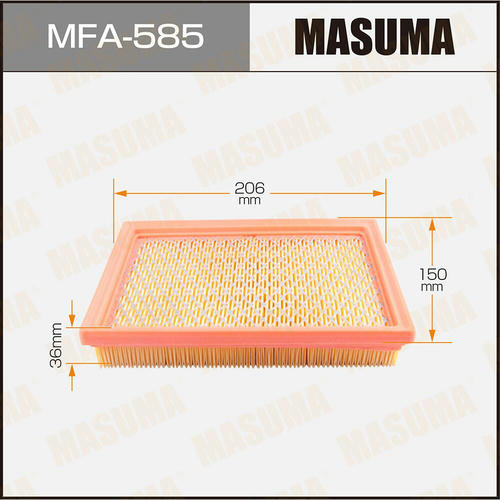 Фильтр воздушный Masuma, MFA-585