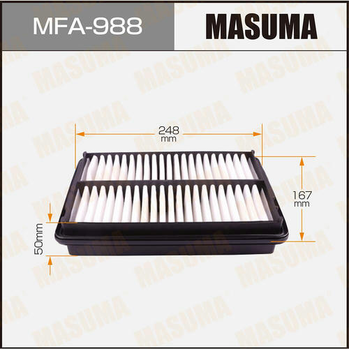Фильтр воздушный Masuma, MFA-988