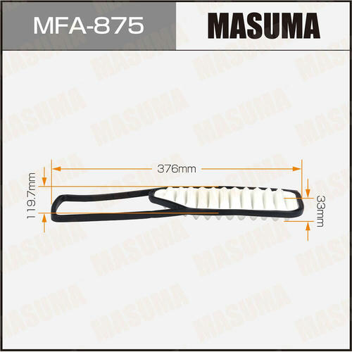 Фильтр воздушный Masuma, MFA-875