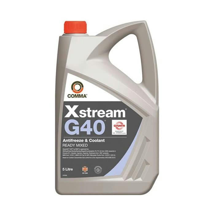 Антифриз G12++ COMMA XSTREAM G40 READY TO USE COOLANT готовый 5л артикул XSG40M5L