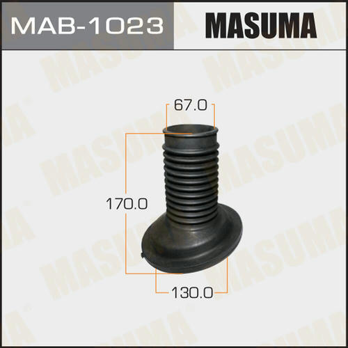 Пыльник амортизатора Masuma (резина), MAB-1023