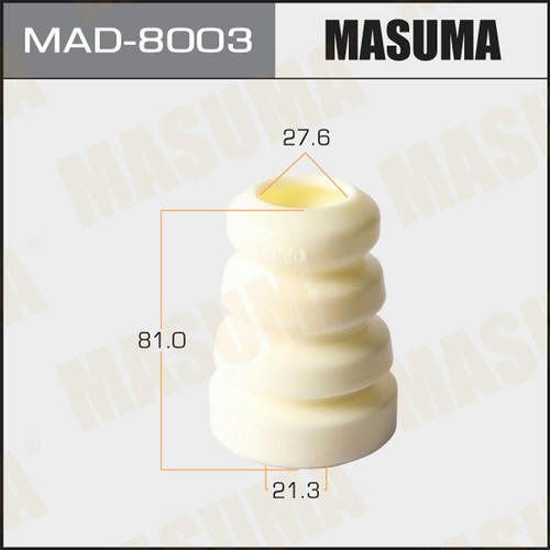 Отбойник амортизатора Masuma, 21.3x27.6x81, MAD-8003