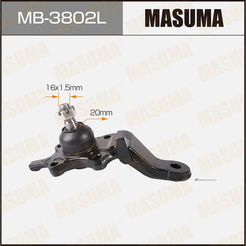 Опора шаровая Masuma, MB-3802L
