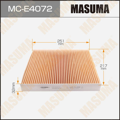 Фильтр салонный Masuma, MC-E4072