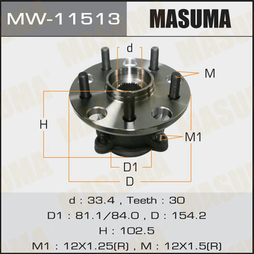 Ступичный узел Masuma, MW-11513