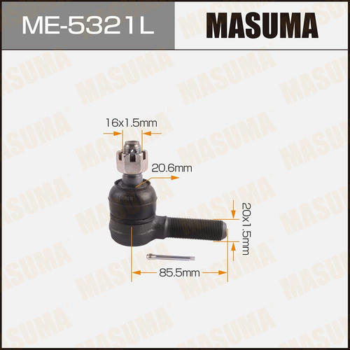 Наконечник рулевой Masuma, ME-5321L