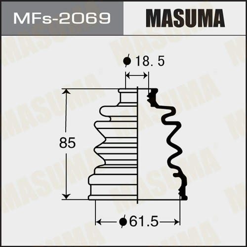 Пыльник ШРУСа Masuma (силикон), MFs-2069