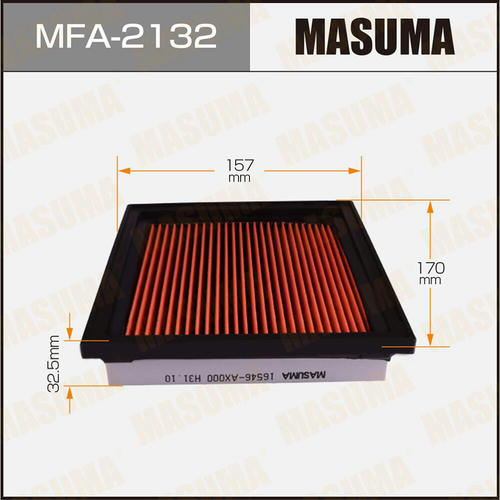 Фильтр воздушный Masuma с пропиткой маслом, MFA-2132