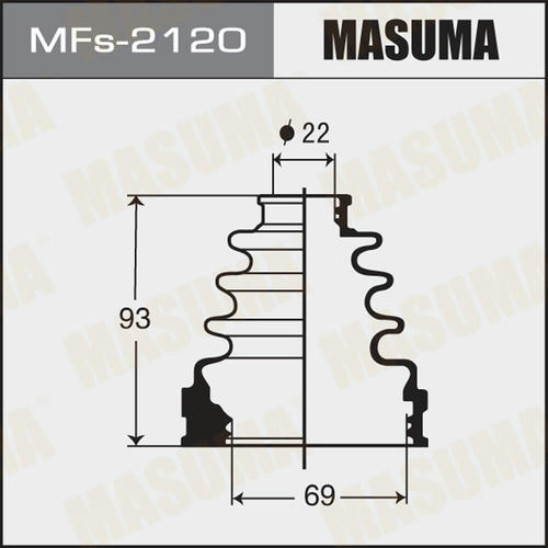 Пыльник ШРУСа Masuma (силикон), MFs-2120