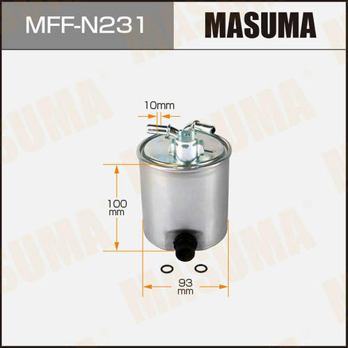Фильтр топливный Masuma, MFF-N231