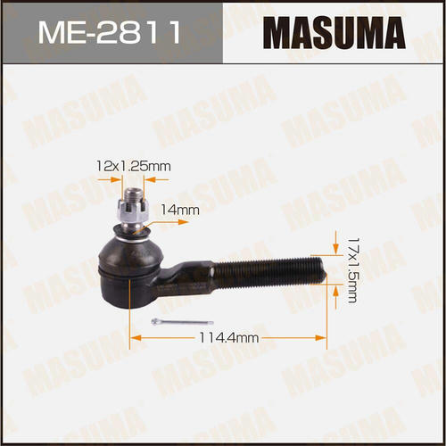 Наконечник рулевой Masuma, ME-2811