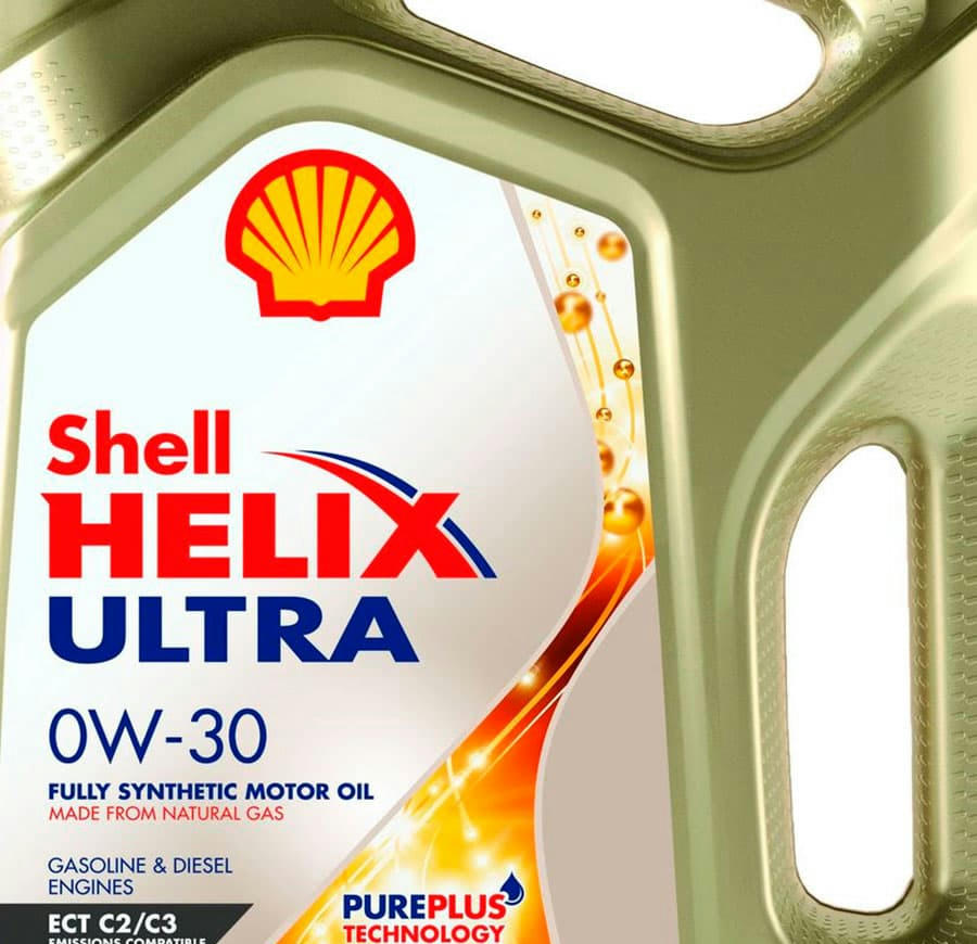 Масло моторное Shell Helix Ultra ECT C2C3 0W30 синтетическое 4л 550046375