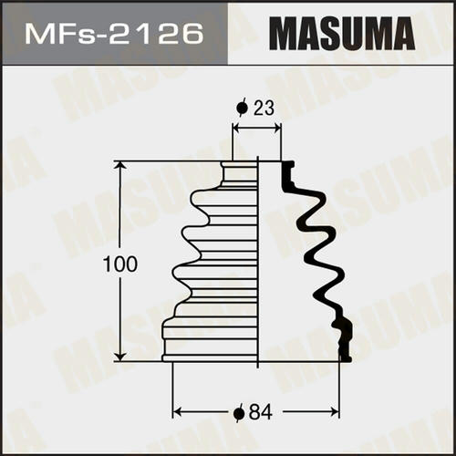 Пыльник ШРУСа Masuma (силикон), MFs-2126