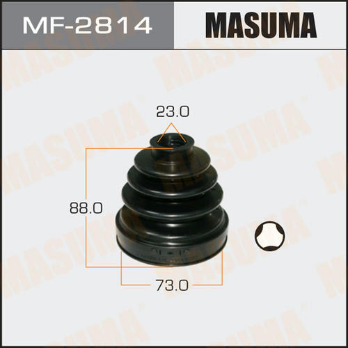 Пыльник ШРУСа Masuma (резина), MF-2814