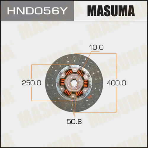 Диск сцепления Masuma, HND056Y