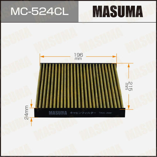 Фильтр салонный Masuma угольный, MC-524CL