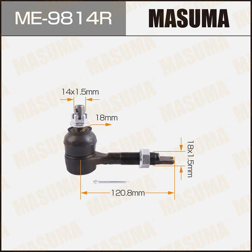 Шарнир шаровый подвески Masuma, ME-9814R