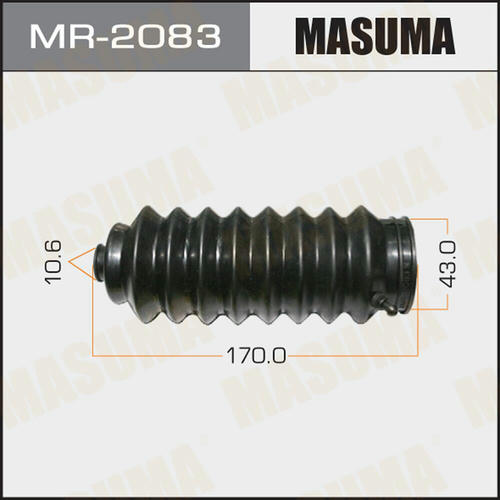 Пыльник рейки рулевой Masuma (резина), MR-2083