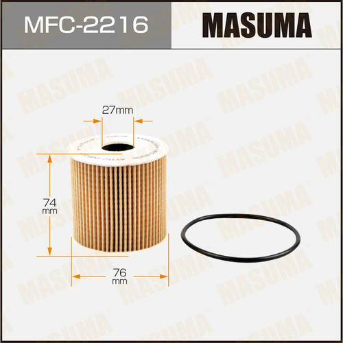 Фильтр масляный Masuma (вставка), MFC-2216